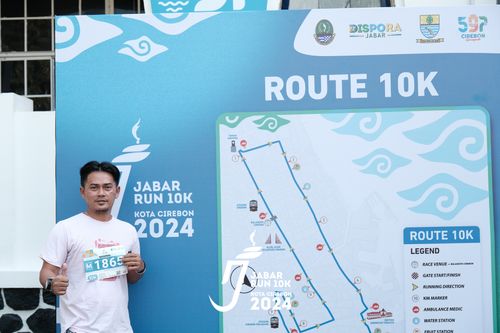 Race photo from Jabar Run 10K 2024