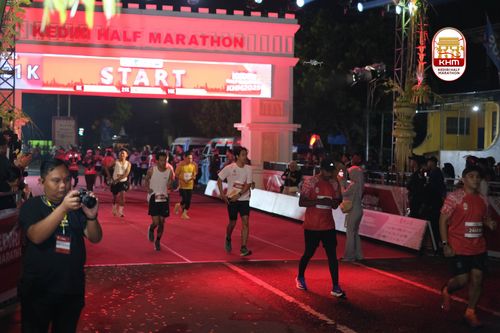 Race photo from Kediri Half Marathon 2025