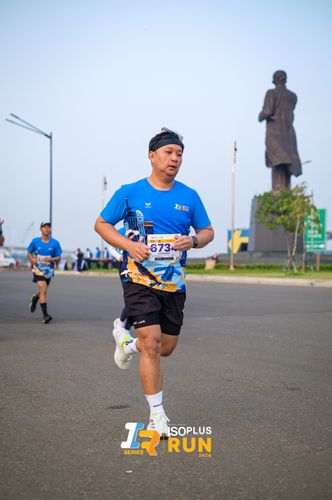 Race photo from ISOPlus Run 2024 Jakarta