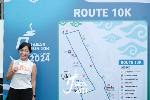 Race photo from Jabar Run 10K 2024