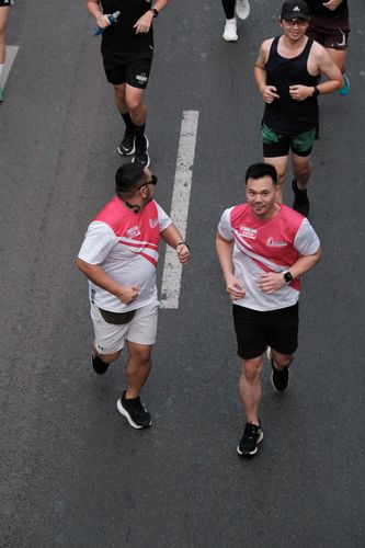 Race photo from Smartfren Run 2024 Vibes