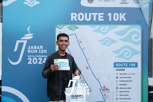Race photo from Jabar Run 10K 2024