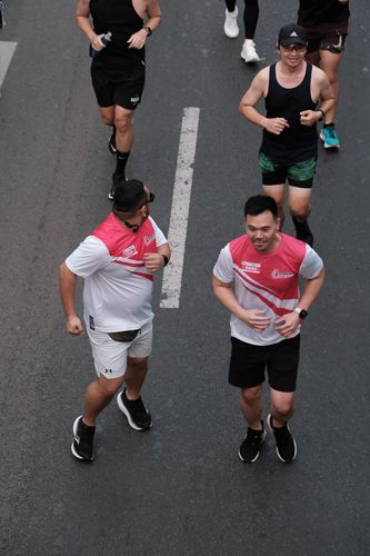 Race photo from Smartfren Run 2024 Vibes