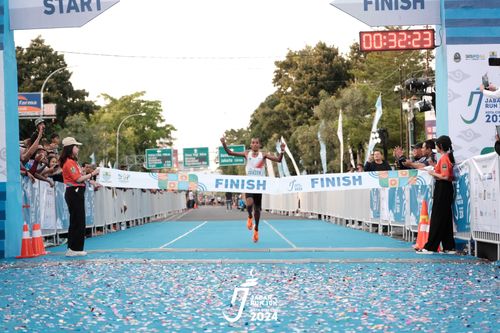 Race photo from Jabar Run 10K 2024