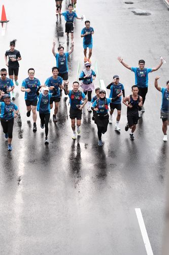 Race photo from Road to BAF Lions Run 2024