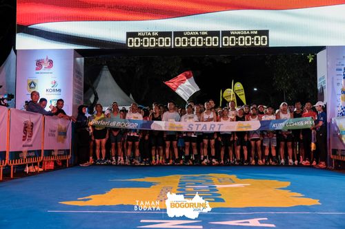 Race photo from Taman Budaya x BOGORUN 2025