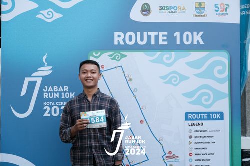 Race photo from Jabar Run 10K 2024