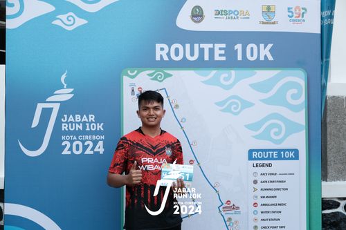 Race photo from Jabar Run 10K 2024