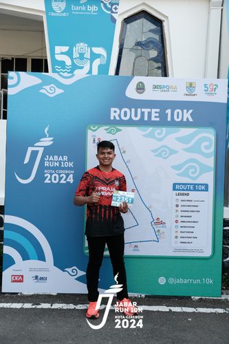 Race photo from Jabar Run 10K 2024