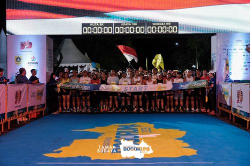 Race photo from Taman Budaya x BOGORUN 2025
