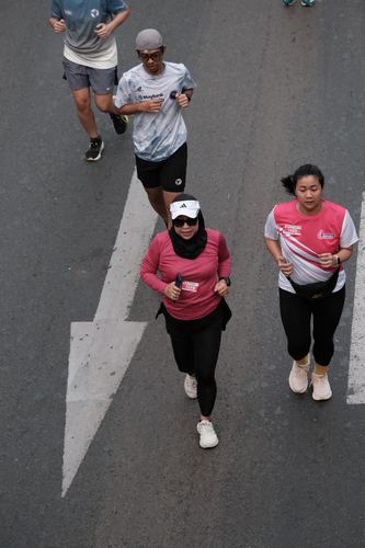 Race photo from Smartfren Run 2024 Vibes