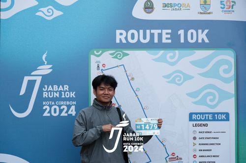 Race photo from Jabar Run 10K 2024