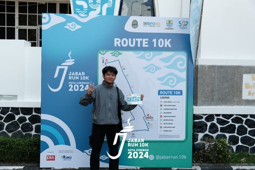 Race photo from Jabar Run 10K 2024