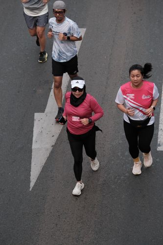 Race photo from Smartfren Run 2024 Vibes