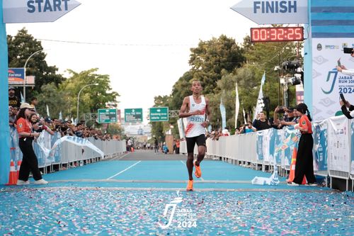 Race photo from Jabar Run 10K 2024