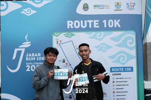 Race photo from Jabar Run 10K 2024