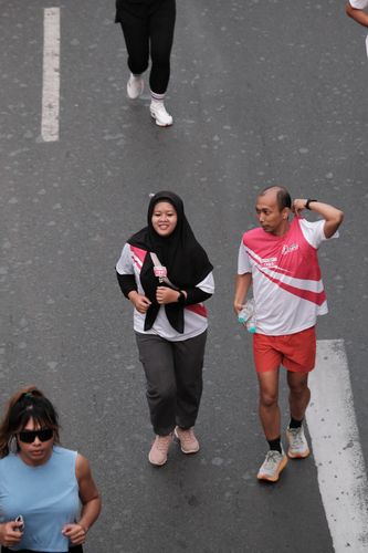 Race photo from Smartfren Run 2024 Vibes
