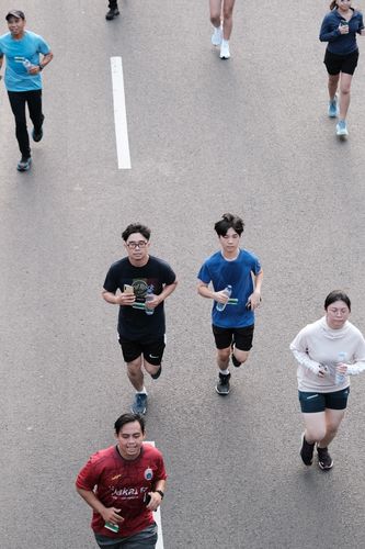 Race photo from Lari Bareng Yuk!