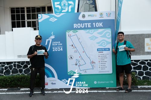 Race photo from Jabar Run 10K 2024