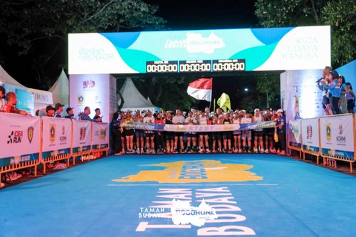 Race photo from Taman Budaya x BOGORUN 2025