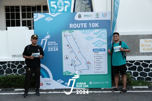 Race photo from Jabar Run 10K 2024
