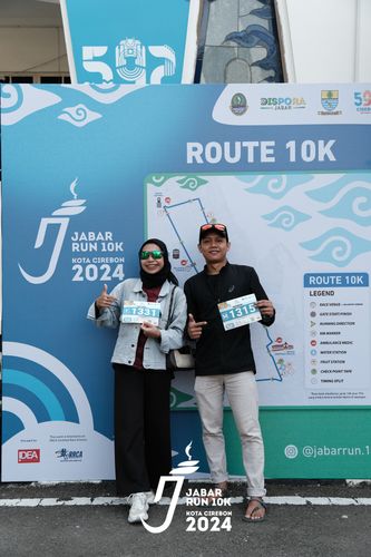 Race photo from Jabar Run 10K 2024