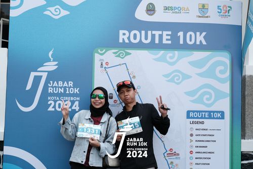 Race photo from Jabar Run 10K 2024