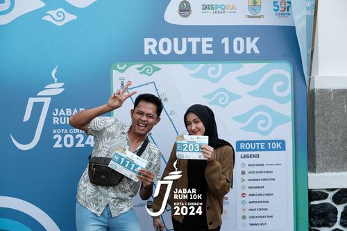 Race photo from Jabar Run 10K 2024