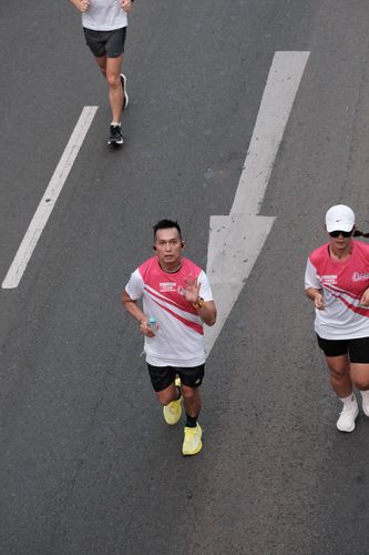 Race photo from Smartfren Run 2024 Vibes