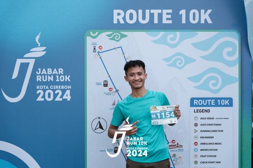 Race photo from Jabar Run 10K 2024