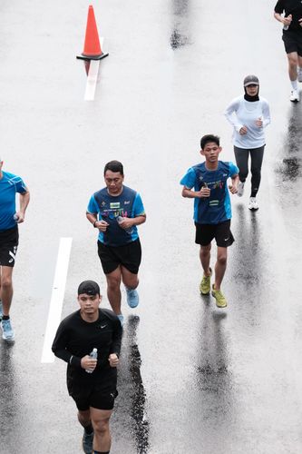 Race photo from Road to BAF Lions Run 2024