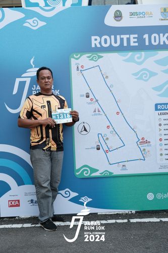 Race photo from Jabar Run 10K 2024