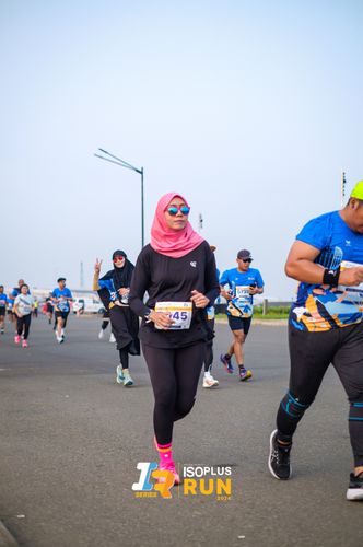 Race photo from ISOPlus Run 2024 Jakarta