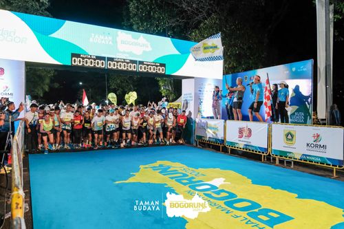 Race photo from Taman Budaya x BOGORUN 2025
