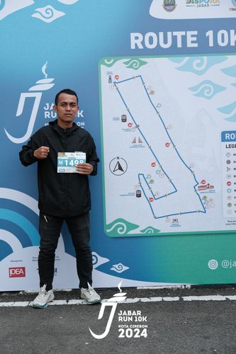 Race photo from Jabar Run 10K 2024