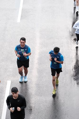Race photo from Road to BAF Lions Run 2024