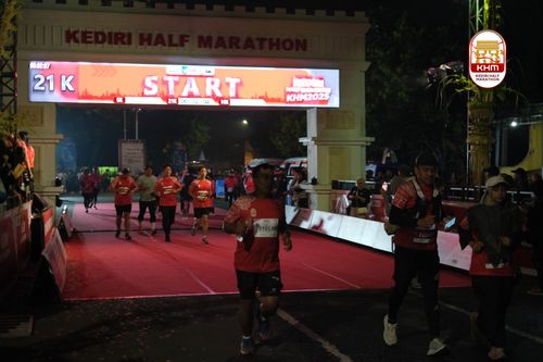 Race photo from Kediri Half Marathon 2025