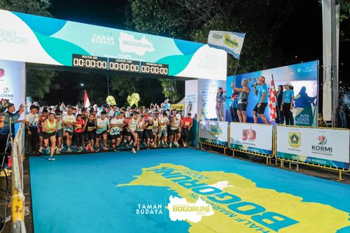 Race photo from Taman Budaya x BOGORUN 2025