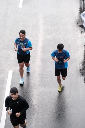 Race photo from Road to BAF Lions Run 2024