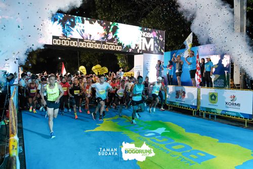 Race photo from Taman Budaya x BOGORUN 2025