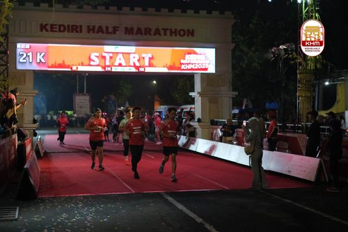 Race photo from Kediri Half Marathon 2025
