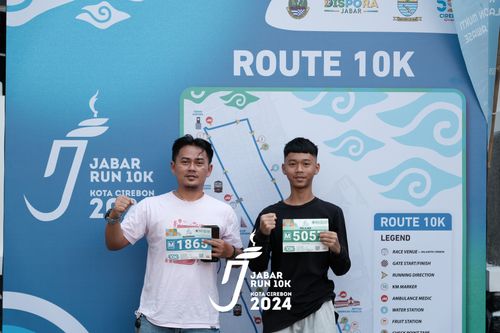 Race photo from Jabar Run 10K 2024
