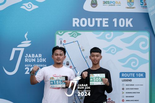 Race photo from Jabar Run 10K 2024