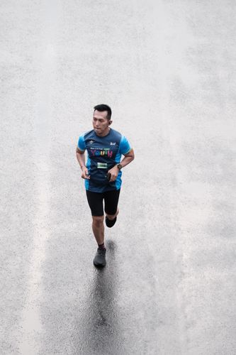 Race photo from Road to BAF Lions Run 2024