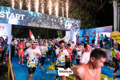 Race photo from Taman Budaya x BOGORUN 2025