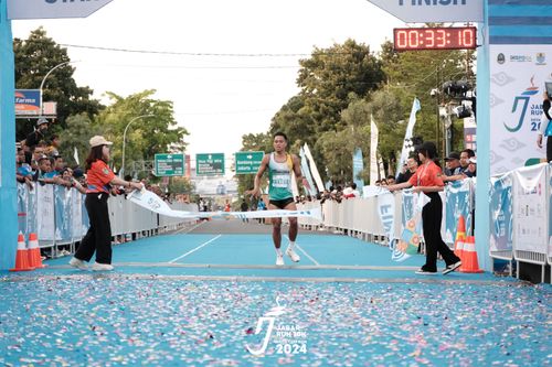 Race photo from Jabar Run 10K 2024