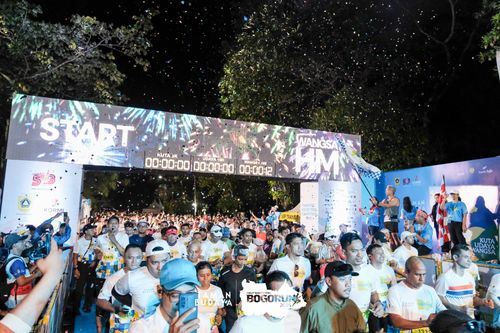 Race photo from Taman Budaya x BOGORUN 2025