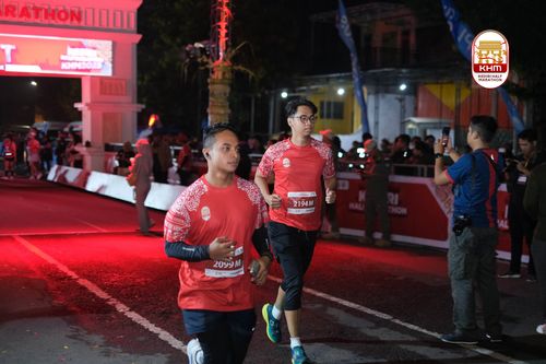 Race photo from Kediri Half Marathon 2025