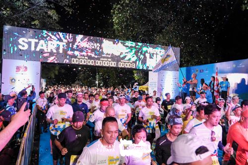 Race photo from Taman Budaya x BOGORUN 2025