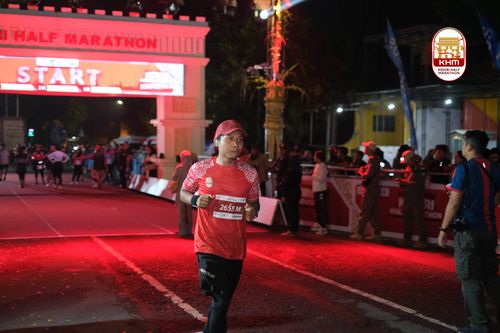Race photo from Kediri Half Marathon 2025
